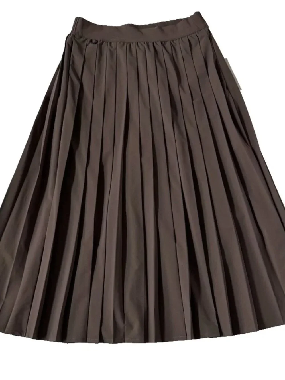 Nike 24.7 Womens S Pleated Skirt Brown HQ8153 Perfect Stretch Pleated Dri Fit - Picture 2 of 9